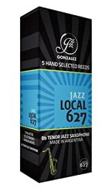 【中古-非常に良い】GONZALEZ Jazz テナーサックスリード [2 1/2] 5枚入り