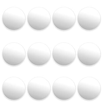 【輸入品・未使用】BrybellyホールディングスGFOO-002 12スムースホワイトFoosballs