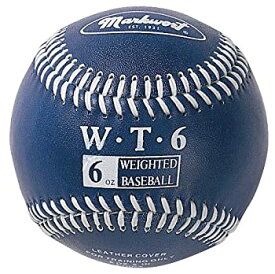 【中古】【輸入品・未使用】(Navy) - Markwort Weighted 23cm Baseballs-Leather Cover