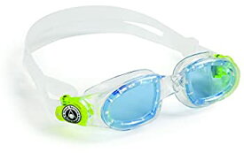 【中古】【輸入品・未使用】Aqua Sphere Moby Kids Swim Goggles w /ブルーtint-クリア