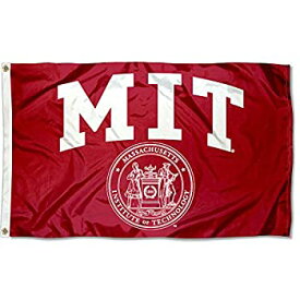 【中古】【輸入品・未使用】MIT Engineers マサチューセッツ大学 大きなカレッジフラッグ