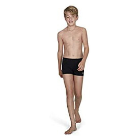 【中古】【輸入品・未使用】Speedo Endurance+ Boy's Swimming Aqua Short%カンマ% Black%カンマ% 6 Years