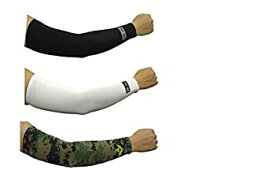 【中古】【輸入品・未使用】3pairs Cycling Sun Protective Uv Cover Arm Sleeves Athletic Sport Cooling Football Hikhing Golf Fishing Driving Jogging Camo (White%カンマ