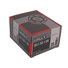 【中古】【輸入品・未使用】Sunlite Utili-T Standard Schrader Valve Tubes%カンマ% 16 x 1.50-1.95%ダブルクォーテ% / 35mm%カンマ% Black 141［並行輸入］