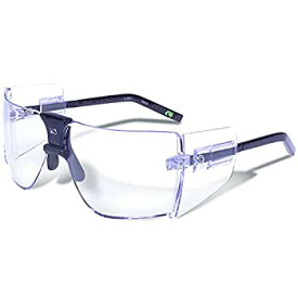 【中古】【輸入品・未使用】(Black Frame/Clear Lenses) - Gargoyles Performance Eyewear Classic Polycarbonate Safety Glasses