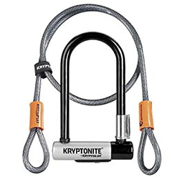 【中古】【輸入品・未使用】(N/A%カンマ% Black/Silver) - Kryptonite Kryptolok Mini-7 U-Lock