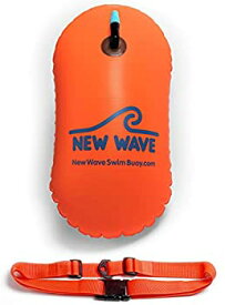 【中古】【輸入品・未使用】(ニューウェーブ) New Wave スイムバブル 遠泳 トライアスロン用&nbsp;&ndash;&nbsp;4色 オレンジ