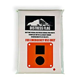 【中古】【輸入品・未使用】(0.9m%カンマ% Square and Circle Sign) - Goglobe Distress Flag for Boating Hiking Fishing Climbing Kayaking Camping