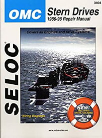 【中古】【輸入品・未使用】Sierra International Seloc マニュアル 18-03404 Omc Cobra Stern Drive 修理 1986-1998 エンジン&ドライブシステム