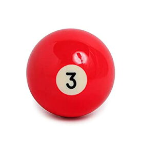 【中古】【輸入品・未使用】Aramith プレミア プールキュー 交換用ボール 2 1/4インチ - ボール番号を選択 (#3)