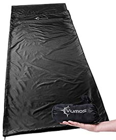 【中古】【輸入品・未使用】Vumos Sleeping Bag Liner and Camping Sheet ? Use as a Lightweight Sleep Sack When You Travel - Has Full Length Zipper [並行輸入品]