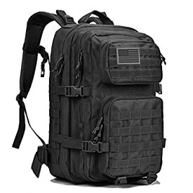 【中古】【輸入品・未使用】REEBOW GEAR Military Tactical Backpack Large Army 3 Day Assault Pack Molle Bug Out Bag Backpacks Rucksacks for Outdoor Hiking Camping T