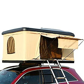 【中古】【輸入品・未使用】Hewflitルーフテント 車上テント カールーフテント キャンピング 車上泊 はしご付き [並行輸入品]