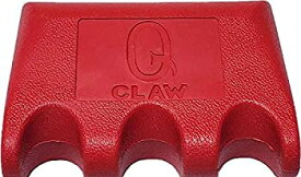 【中古】【輸入品・未使用】Q-Claw QCLAW ポータブルプール/ビリヤード キュースティックホルダー/ラック 3か所用 レッド