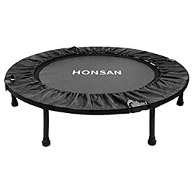 【中古】【輸入品・未使用】HONSAN トランポリン 折りたたみ式 101CM 耐荷重150kg フィットネストランポリン 有酸素 運動 エクササイズ ダイエットに …