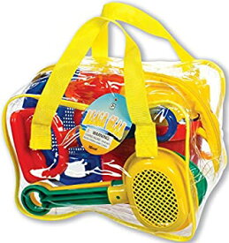 【中古】【輸入品・未使用】Bo-Toys Beach Sand Toys Set in Zippered Bag Castle Bucket%カンマ% 15 Piece [並行輸入品]