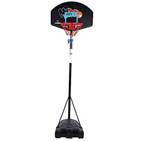 【中古】【輸入品・未使用】子供屋外バスケットボールバックボードスポーツフレーム調節可能な高さ78 * 17 * 56cm