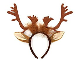 【中古】【輸入品・未使用】Reindeer Antlers Headband トナカイの枝角カチューシャ♪ハロウィン♪サイズ：One-Size