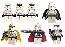 【中古】【輸入品・未使用】LEGO Star Wars Clone Trooper Trio%カンマ% Red%カンマ% White and Yellow with Guns from 7655