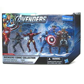 【中古】【輸入品・未使用】Marvel マーベルAvengers Comic Collection 4 Inch Action Figure 4Pack Captain America%カンマ% Modern Iron Man%カンマ% Thor Black Widow キャプテ