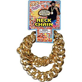 【中古】【輸入品・未使用】Forum Novelties 64027F Gold Big Link Neck Chain