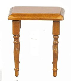 【中古】【輸入品・未使用】Dollhouse Miniature 1:12 Scale Walnut Lamp Table #T6392 by AZTEC IMPORTS [並行輸入品]