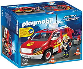 【中古】【輸入品・未使用】(STYLE A) - Playmobil 5364 City Action Fire Brigade Chief's Car with Lights and Sound [並行輸入品]