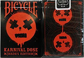 【中古】【輸入品・未使用】[バイシクル]Bicycle Karnival RED Dose Deck Playing Cards Redux Edition 4655336 [並行輸入品]