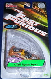 【中古】【輸入品・未使用】おもちゃ THE FAST AND FURIOUS 1995 toyota トヨタ SUPRA Diecast ダイキャスト VEHICLE レプリカ ミニチュア ミニカー 模型 車 飛行機 人形 [