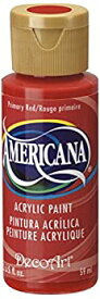 【中古】【輸入品・未使用】DecoArt Americana Acrylic Paint%カンマ% 2-Ounce%カンマ% Primary Red by DecoArt [並行輸入品]