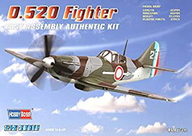 【中古】【輸入品・未使用】Hobby Boss D.520 Fighter Airplane Model Building Kit%カンマ% 1/72 Scale [並行輸入品]