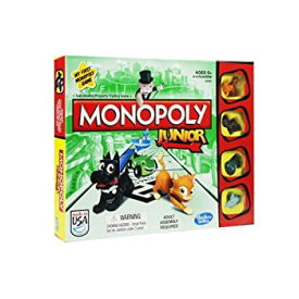 【中古】【輸入品・未使用】Monopoly Junior Board Game by Hasbro [並行輸入品]
