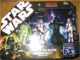 【中古】【輸入品・未使用】Star Wars Saga 2008 The Force Unleashed Exclusive Commemorative Collection Darth Vader with Incinerator Troopers by Star Wars [並行輸入