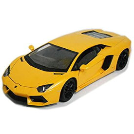【中古】【輸入品・未使用】ノーブランド品 Lamborghini Aventador LP700-4 Yellow 1/24 WELLY [並行輸入品]