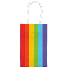 【中古】【輸入品・未使用】Amscan Colorful Cub Bags Rainbow Value Pack (10 Piece)%カンマ% 8 1/2%ダブルクォーテ% x 5 1/4%ダブルクォーテ% x 3 1/2%ダブルクォーテ%%カンマ% Multicolor [並