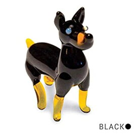 【中古】【輸入品・未使用】ガラス細工　犬 ドーベルマン Tynies NEW 120 Glass Figure　Dob - Doberman Dog [並行輸入品]