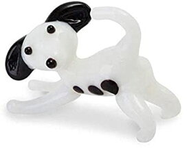 【中古】【輸入品・未使用】ガラス細工　犬 Tynies NEW 055 Glass Figure　Mia Dog - Dalmation [並行輸入品]