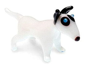 【中古】【輸入品・未使用】ガラス細工　犬 ブルテリア Tynies NEW 111 Glass Figure　Bull Terrier Dog [並行輸入品]