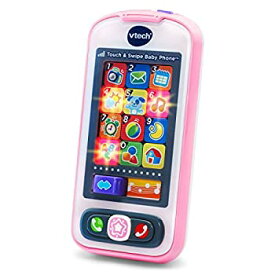 【中古】【輸入品・未使用】VTech Touch and Swipe Baby Phone - Pink - Online Exclusive [並行輸入品]