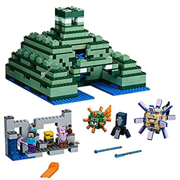 【中古】【輸入品・未使用】(レゴ) LEGO マインクラフト ザ・オーシャン・モニュメント 21136 組み立てキット 1122ピース | ムジカ&フェリーチェ楽天市場店