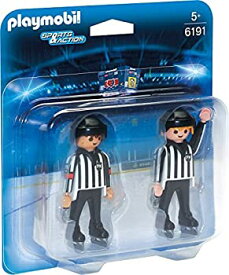 【中古】【輸入品・未使用】PLAYMOBIL? 6191 Ice Hockey Referees [並行輸入品]
