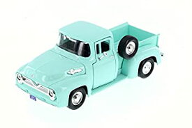 【中古】【輸入品・未使用】1955 Ford F-100 Pick Up truck Green/Turquoise - Motor Max 79341WB - 1/24 Scale Diecast Model Toy Car [並行輸入品]