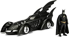 【中古】【輸入品・未使用】Batmobile 1995 (Batman Forever) Jada Diecast Model with Figure 1:24 98036