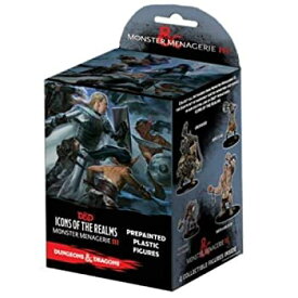 【中古】【輸入品・未使用】WizKids Dungeons and Dragons: Icons of The Realms: Monster Menagerie 3 - Pre Painted Plastic Figures Booster Box [並行輸入品]