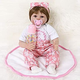 【中古】【輸入品・未使用】Ena幼児用Rebornベビー人形Cute LifelikeシリコンPlay人形ギフトセットwith WeightedソフトボディPlaytimeリアルな人形for Children 3?+、24イン
