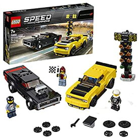 【中古】【輸入品・未使用】レゴ(LEGO) 2018 ダッジ・チャレンジャー SRT デーモンと 1970 ダッジ・チャージャー R/T 75893 ブロック おもちゃ 男の子 車