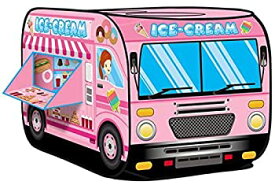 【中古】【輸入品・未使用】Kiddie Play Ice Cream Truck Pop Up Kids Play Tent for Boys and Girls Indoor Outdoor Toy [並行輸入品]