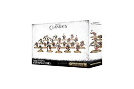 【中古】【輸入品・未使用】Citadel Skaven Clanrats Warhammer Age of Sigmar