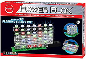 【中古】【輸入品・未使用】E-Blox Power Blox Builder - Flashing Frenzy Kit LED Light-Up Building Blocks Toys Set for Kids Ages 8+ [並行輸入品]