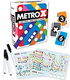 【中古】【輸入品・未使用】ゲームライト　Gamewright Store　メトロX　Metro X-Rail＆Writeゲーム　ボードゲーム　知育　［並行輸入］